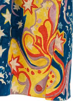 Multicolor Viscose Long Dress 4