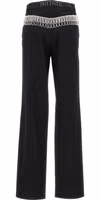 Black Cotton High-Waisted Jean 2