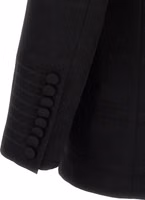Black Virgin Wool Blazer 4