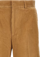 Beige Cotton Casual Pants 4