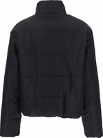Black Polyamide Full-Length Jacket 2