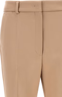 Beige Polyester Dress Pants 3