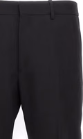 Black Virgin Wool Dress Pants 4