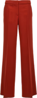 Red Virgin Wool Pants 1