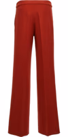 Red Virgin Wool Pants 2