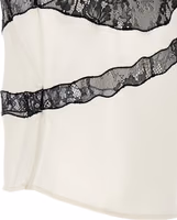 Bicolor Polyester Blouse 4