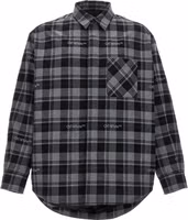 Gray Cotton Shell Jacket 1
