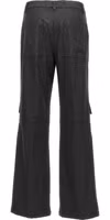 Gray Virgin Wool Cargo Pants 2