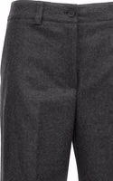 Gray Virgin Wool Cargo Pants 3