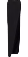 Black Lamb Leather Mini Skirt 1