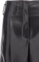 Black Polyester Casual Pants 3