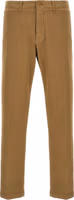 Beige Cotton Casual Pants 1
