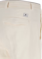 White Cotton Pants 4
