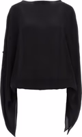 Black Silk Blouse 1