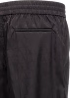 Black Polyamide Casual Pants 4
