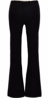 Black Wool Casual Pants 2