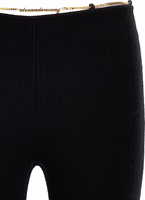 Black Wool Casual Pants 3