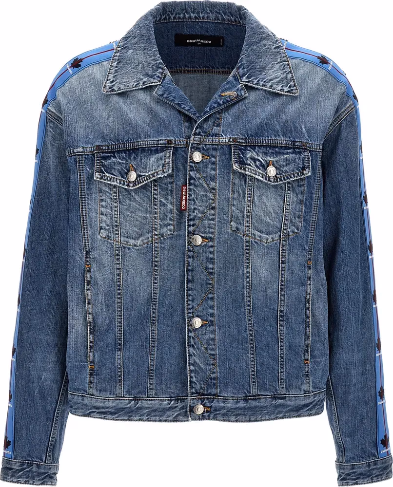 Blue Cotton Denim Jacket