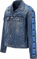Blue Cotton Denim Jacket 3