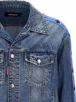 Blue Cotton Denim Jacket 4