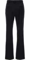 Black Cotton Casual Pants 2