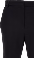 Black Cotton Casual Pants 3