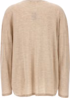 Beige Cashmere Cardigan 2