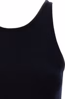 Blue Virgin Wool Tank Tops 3