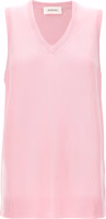 Multicolor Wool Sleeveless Jacket 1