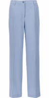 Blue Viscose Casual Pants 1
