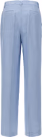 Blue Viscose Casual Pants 2