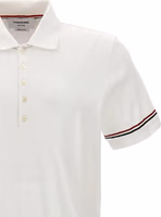 White Cotton Polo Shirt 3