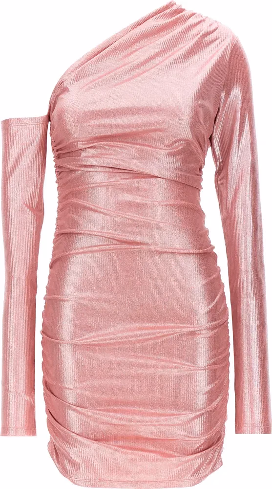 Multicolor Mohair Short Dress
