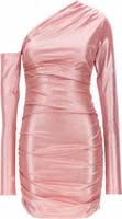 Multicolor Mohair Short Dress 1
