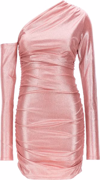 Multicolor Mohair Short Dress