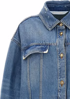Blue Cotton Denim Jacket 3