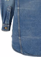 Blue Cotton Denim Jacket 4