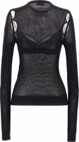 Black Viscose Tank Tops 2
