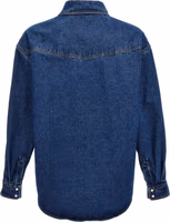 Blue Polyester Denim Jacket 2