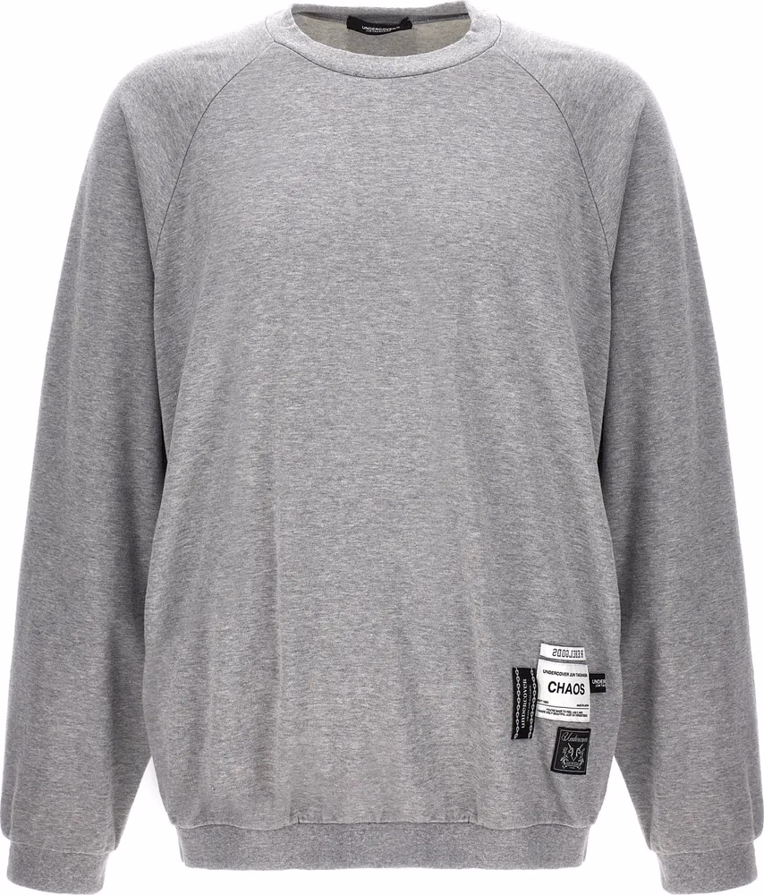 Gray Cotton Sweatshirt