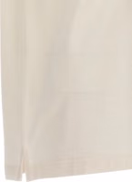 White Polyester Polo Shirt 4