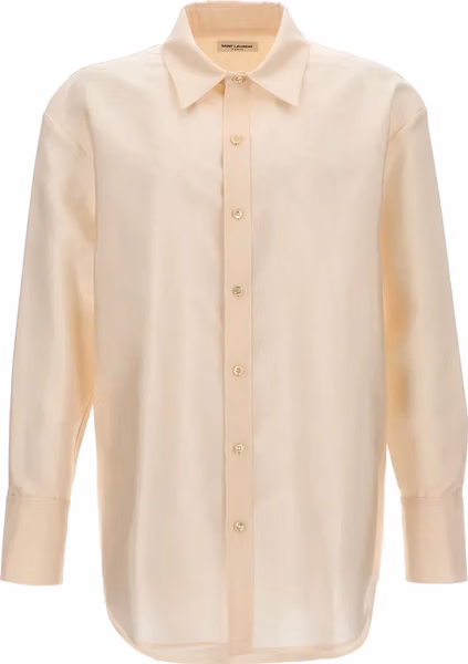 Beige Acetate Blouse