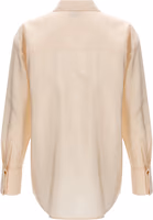 Beige Acetate Blouse 2