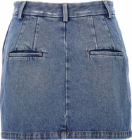 Blue Cotton Long Skirt 2