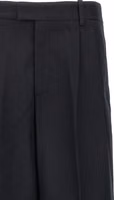Black Cotton Casual Pants 3