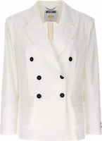 White Cotton Blazer 1