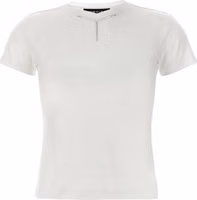 White Viscose T-Shirt 1