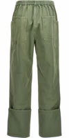 Bicolor Cotton Casual Pants 2