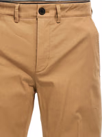 Beige Cotton Casual Pants 3