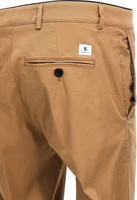 Beige Cotton Casual Pants 4